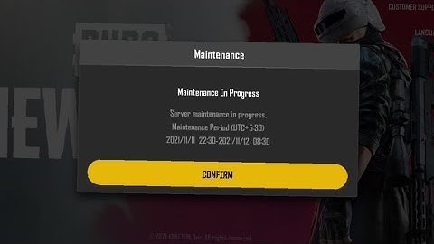 Pubg New State Maintenance in progress