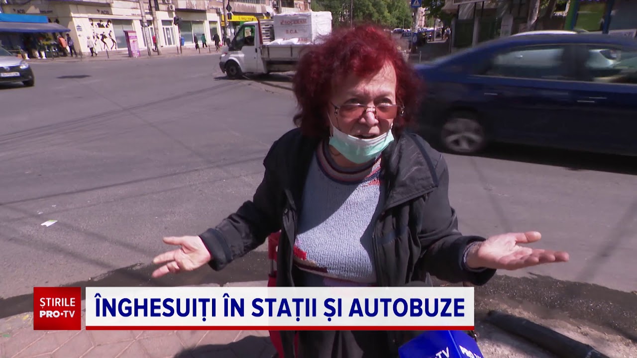 Înghesuială în transportul în comun, după reducerile decise de STB. Pasagerii se tem de infectare