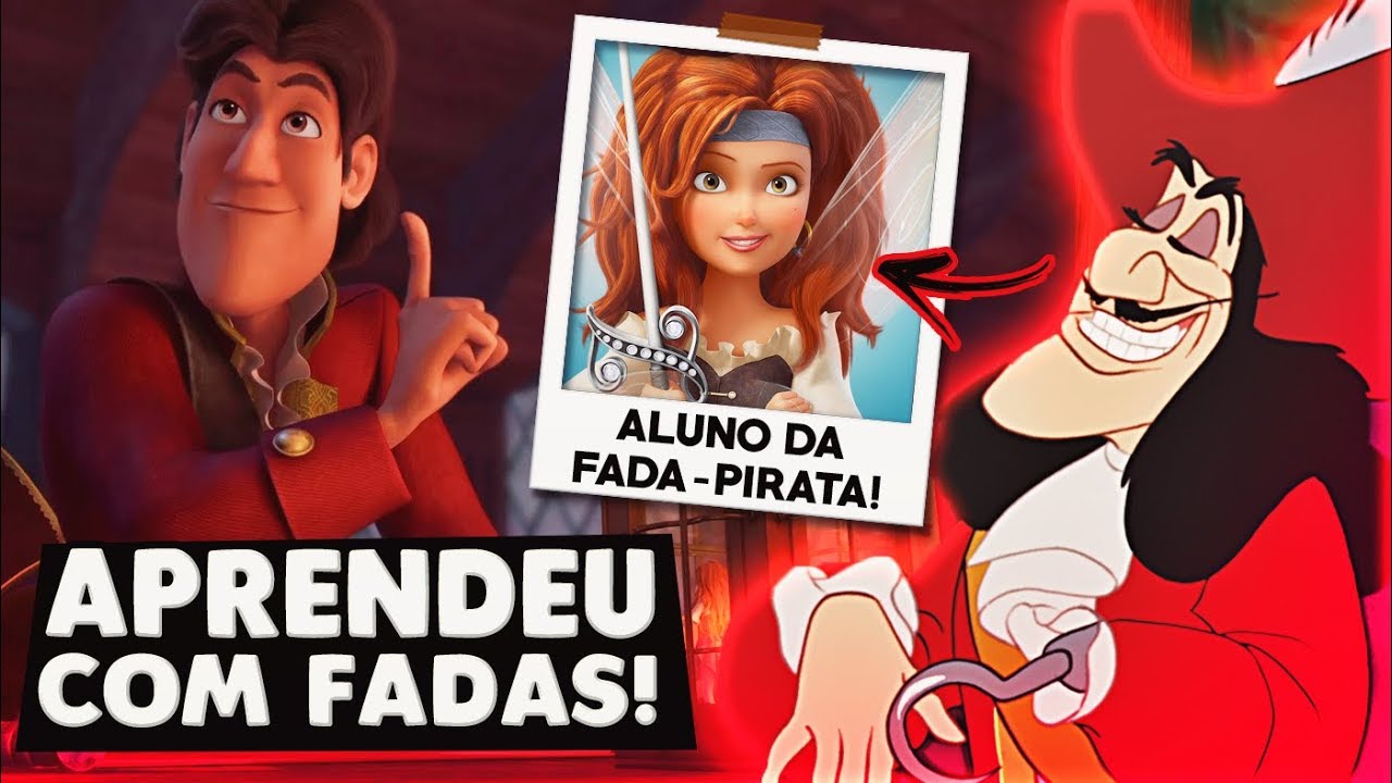A VERDADEIRA HISTÓRIA do CAPITÃO GANCHO! | Disney Fadas