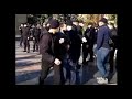 Митинг в Алматы, мужчина плача о своей боли