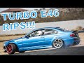 Turbo E46 FIRST DRIFTS!!! | #TheE46DriftBuild Ep 64