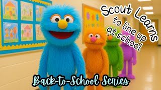 Lining Up At School - Scout's Back-To-School Series | Scout's Social Stories | Walking in a Line