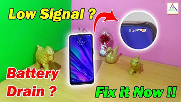 How weak signal effect battery life ?