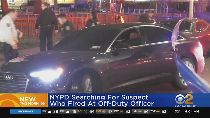 Shots Fired At Off-Duty Officer