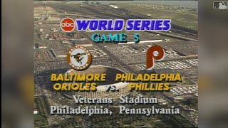 Baltimore Orioles win World Series 1983 🏆 | Veterans Stadium #mlb #baseball