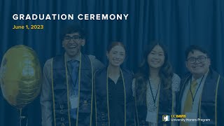 UC Davis University Honors Program Graduation 2023