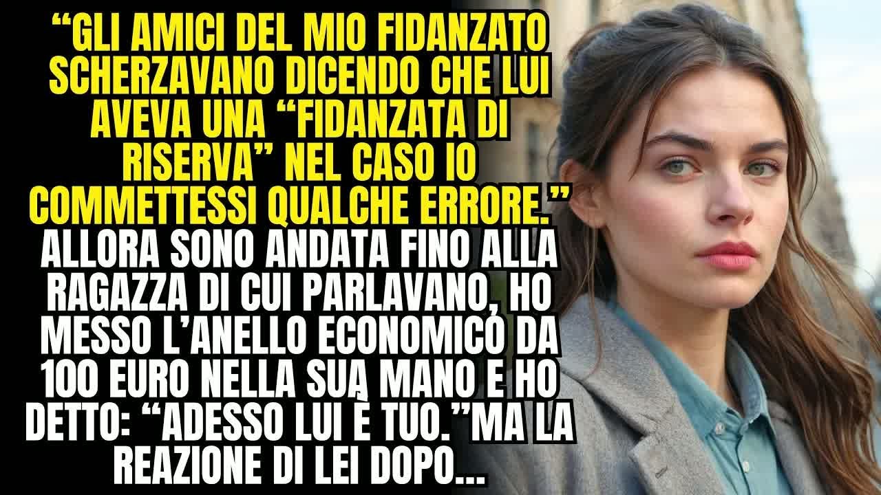 Gli amici del mio fidanzato scherzavano dicendo che aveva una “fidanzata di riserva” nel caso io
