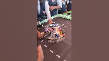 #obstacle avoiding car using ultrasonic sensor#scienceproject #shps #ultrasonicsensor