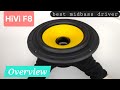 HiVi F8 midbass driver Quick unboxing and Overview || IndianXtremeAudio