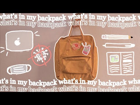 ☆ WHAT'S IN MY BACKPACK 2020 SUSTAINABLE STUDENT EDITION ☆ plus tips for college students