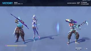 Quickplay fun! Widowmaker console game play.