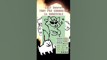 Toby Fox’s SECRET LOST CHARACTER in UNDERTALE??? #undertale  #deltarune #tobyfox  #sans #gaster #oc