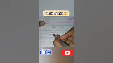New Addition Trick for 3 digits | #mathstricks #mathsshorts #addition #additiontricks #maths