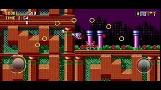 Sonic The Hedgehog 1 Gameplay: Spring Yard Zone (ACT 3) - No Commentary/Commentaries/480p/24fps