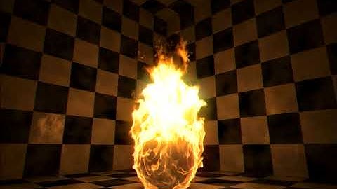 Fire ball Simulation with Phoenix FD