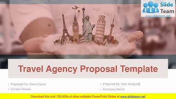 Travel Agency Proposal Template PowerPoint Presentation Slides