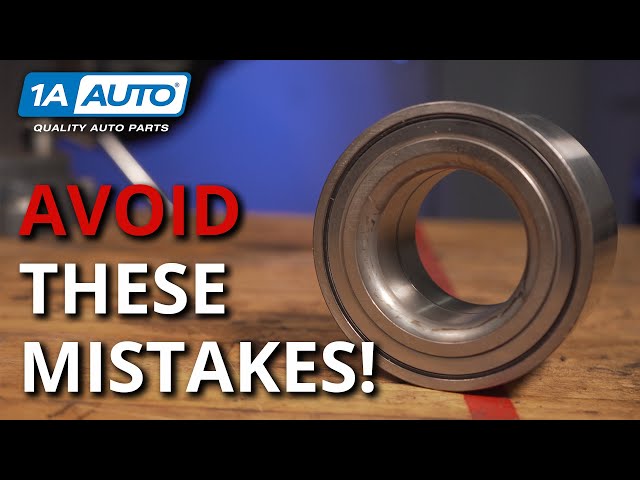 Top 3 Common Mistakes People Make Replacing Pressed In Wheel Bearings on  Their Car or Truck 