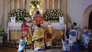 Fr. Gabriel Mosher, O.P.'s Solemn Mass of Thanksgiving at St. Margaret Mary (6/14/2015)