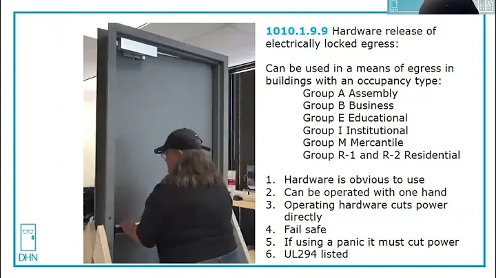 Where are mag locks allowed?