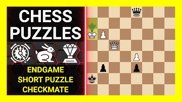 Chess Puzzles to Practice. Themes: Endgame, Short puzzle, Checkmate. Learn Chess