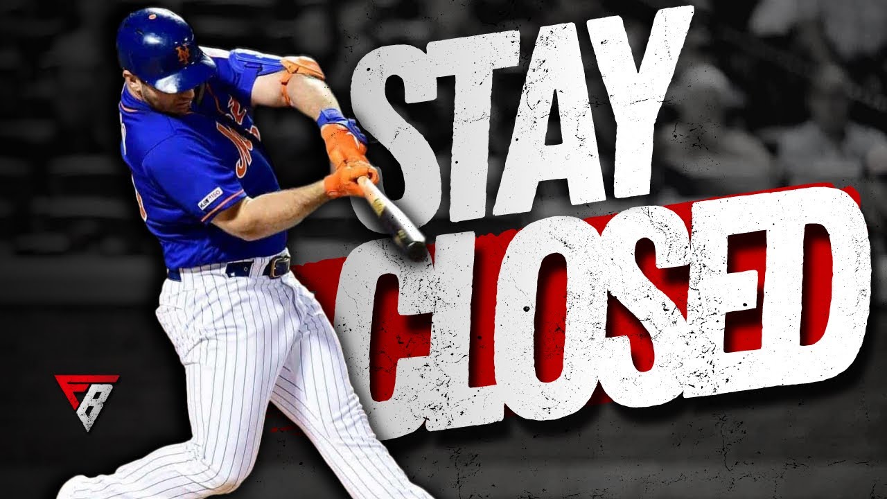 Pete Alonso Swing Breakdown What It Means To “Stay Closed” Baseball