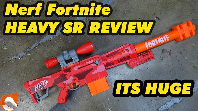 Nerf Fortnite 2-Blaster Peely Pack Includes SR-Ripe Blaster, Micro