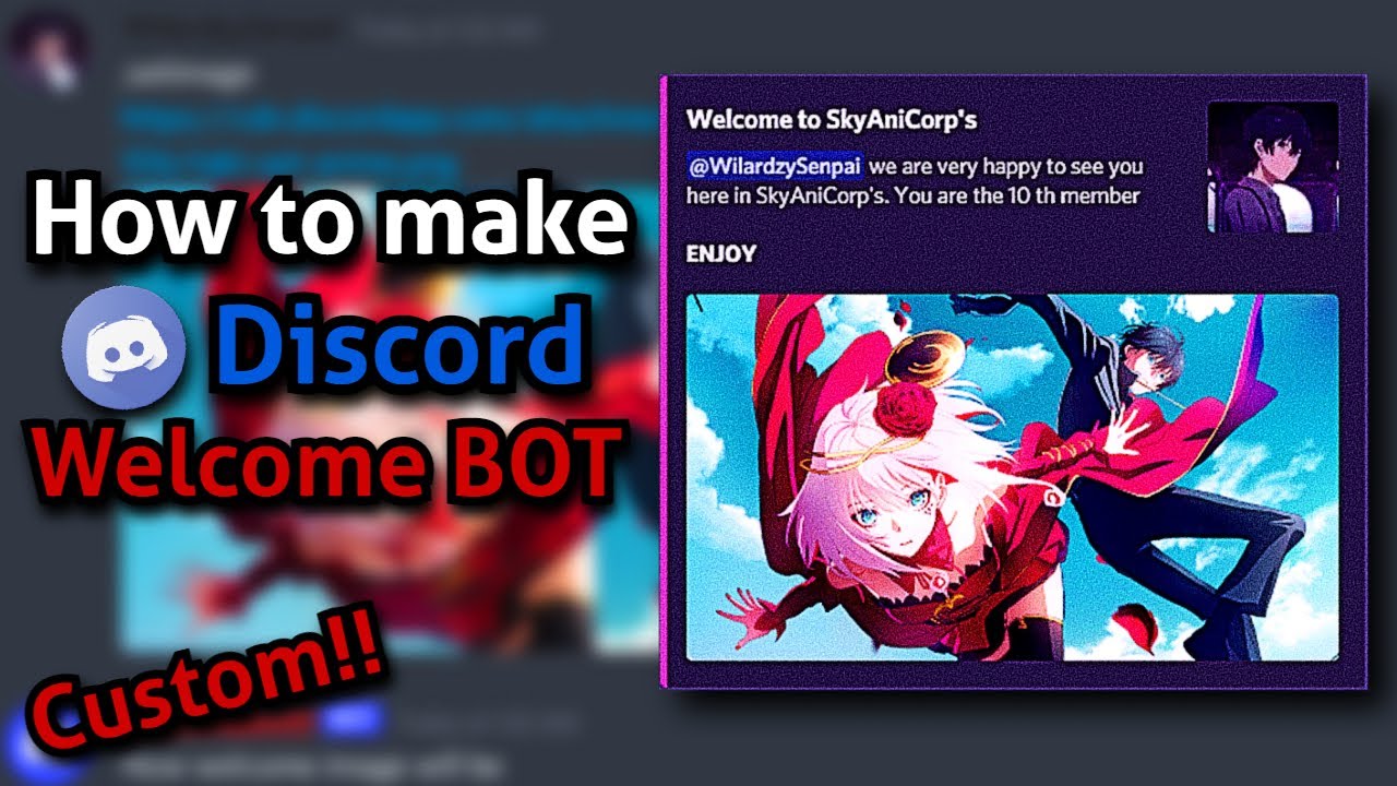 How to Create a Welcomer Bot for Discord without Coding [2022]