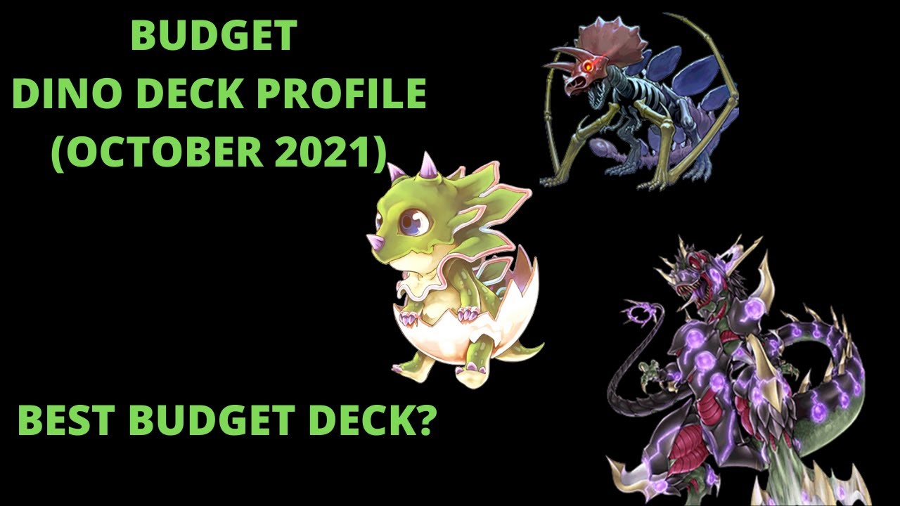 THIS IS THE BEST BUDGET DECK IN THE GAME!!! DINO BUDGET DECK PROFILE