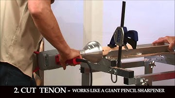 Lumberjack Tools Home Series Tenon Cutter Starter Kit  2-Pc. 1in. & 2in. Model# HSK2