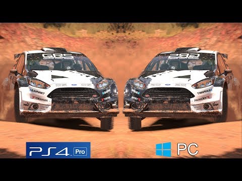 DIRT 4 Graphics Comparison - PS4 Pro Vs PC Maxed Out Settings [60FPS]