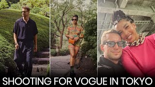 Shooting for Vogue in Tokyo  | Brendan Fallis X Hannah Bronfman  #japan  #vogue