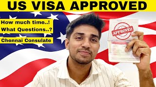 US Visa Interview Experience in Chennai Consulate ??    Approved