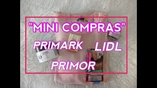 MINI COMPRAS// PRIMARK++LIDL++PRIMOR...