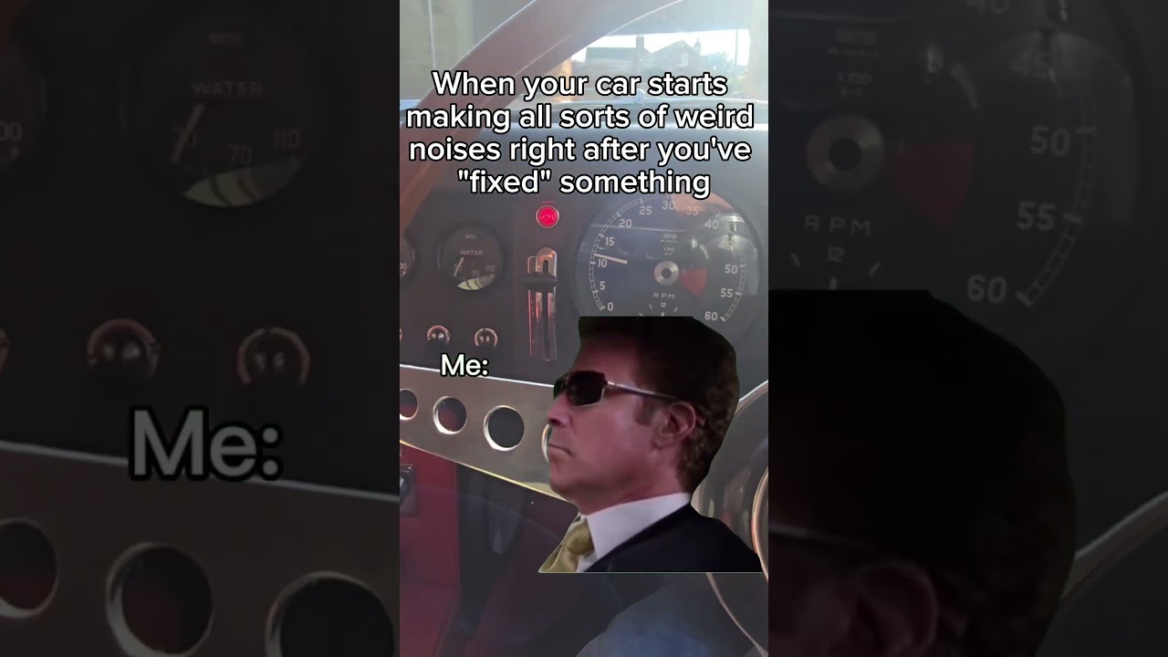 when I try to fix my car 