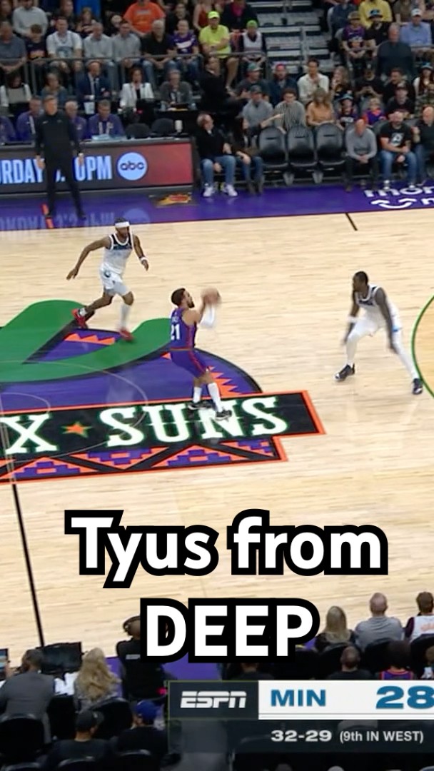 Tyus closes out the quarter strong ??