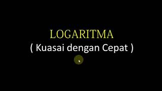 Sekejap Kuasai SEMUA Soal-Soal LOGARITMA