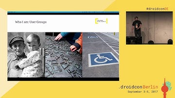 #droidconDE 2017: Till Krempel - Augmented Reality Indoor Navigation with Google Tango - DAY 1