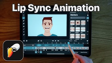 Easy Lip Sync Animation with Frame Markers in ToonSquid | iPad 2D Animation Tutorial