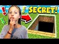 I FOUND MY LITTLE SISTER'S SECRET MINECRAFT WORLD!