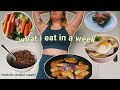 what i eat in a week at uni *realistic and cheap*