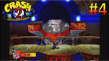 Crash Bandicoot 2: Cortex Strikes Back - Doctor N. Gin Boss Fight