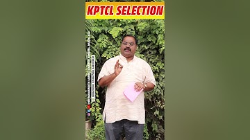 KPTCL SELECTION 2025 | KPTCL RESULT