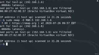 Using Decoys and Packet Fragmentation 🕵🏼 Scanning 4.12