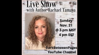 Live Author Chat - Rachael Tamayo