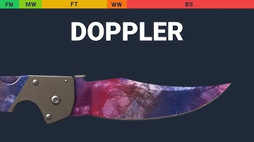 Falchion Knife Doppler - Skin Float And Wear Preview
