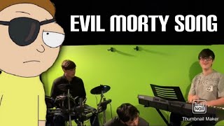 Evil Morty Theme Song Piano and Drum Cover