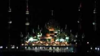 Jelmaan Masjid Kristal Di Waktu Malam Youtube