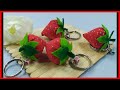Qq.Handmade - Hướng dẫn làm quả dâu bằng vải nỉ || How to Make Felt Strawberries