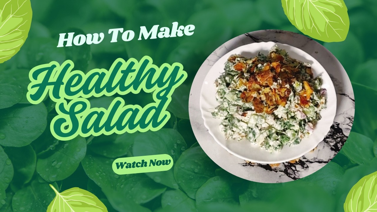 سلطة البطاطس المقرمشة الصحية في البيت | وصفة سلطة بطاطس بالخضروات سهلة ولذيذة للدايت – Easy Recipes