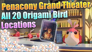 Penacony Grand Theater | 20 Origami Bird Locations | Honkai: Star Rail 2.2